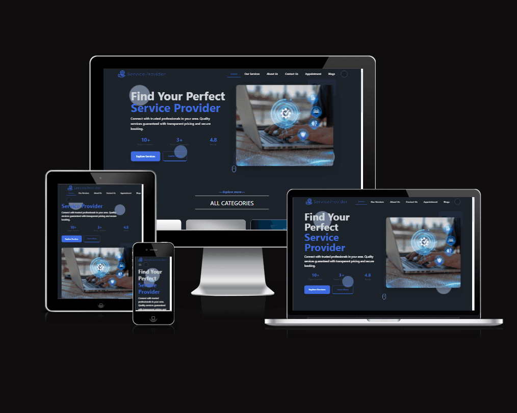 Service Provider Web App